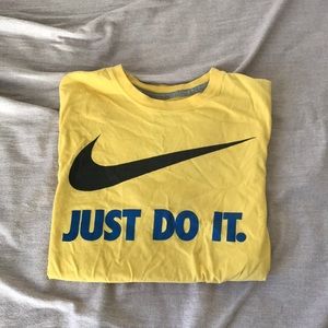 Yellow Nike T-Shirt